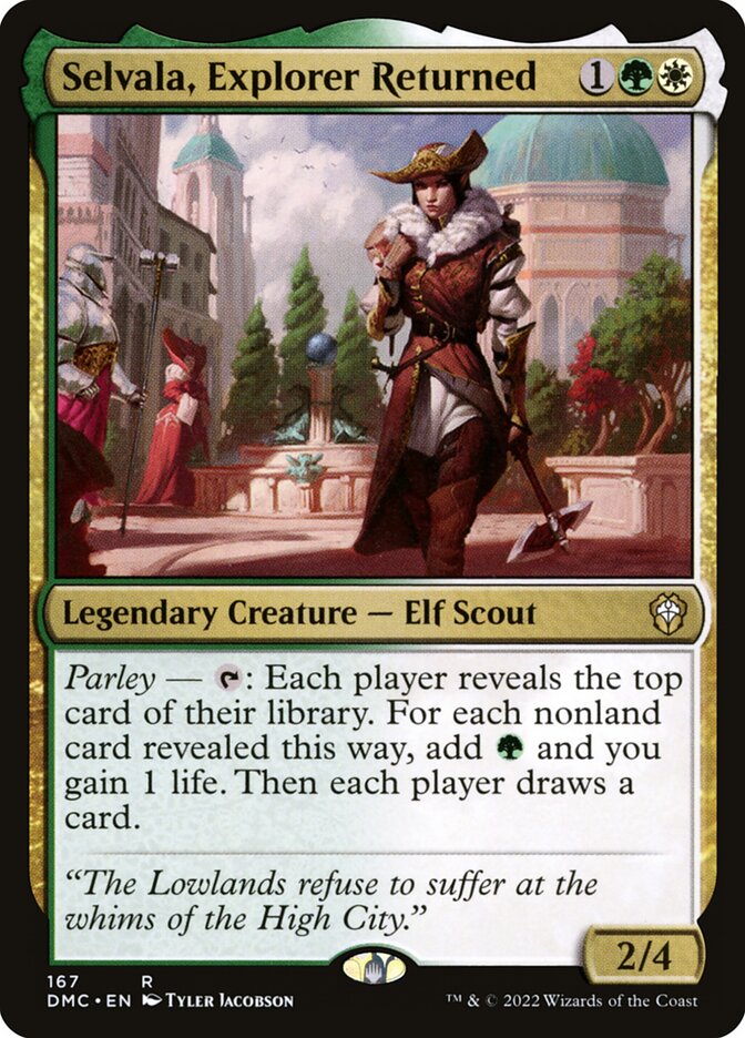 Magic the Gathering Card - Selvala, Explorer Returned - MTG Circle