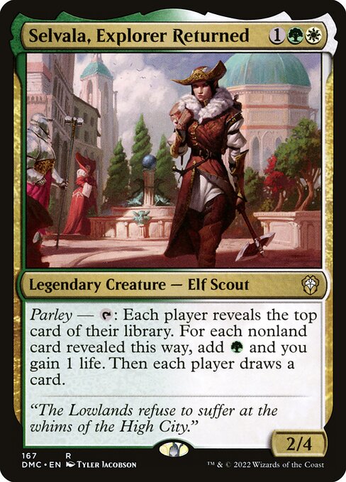 Magic the Gathering Card - Selvala, Explorer Returned - MTG Circle