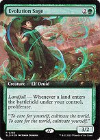 Magic the Gathering Card - Evolution Sage - MTG Circle