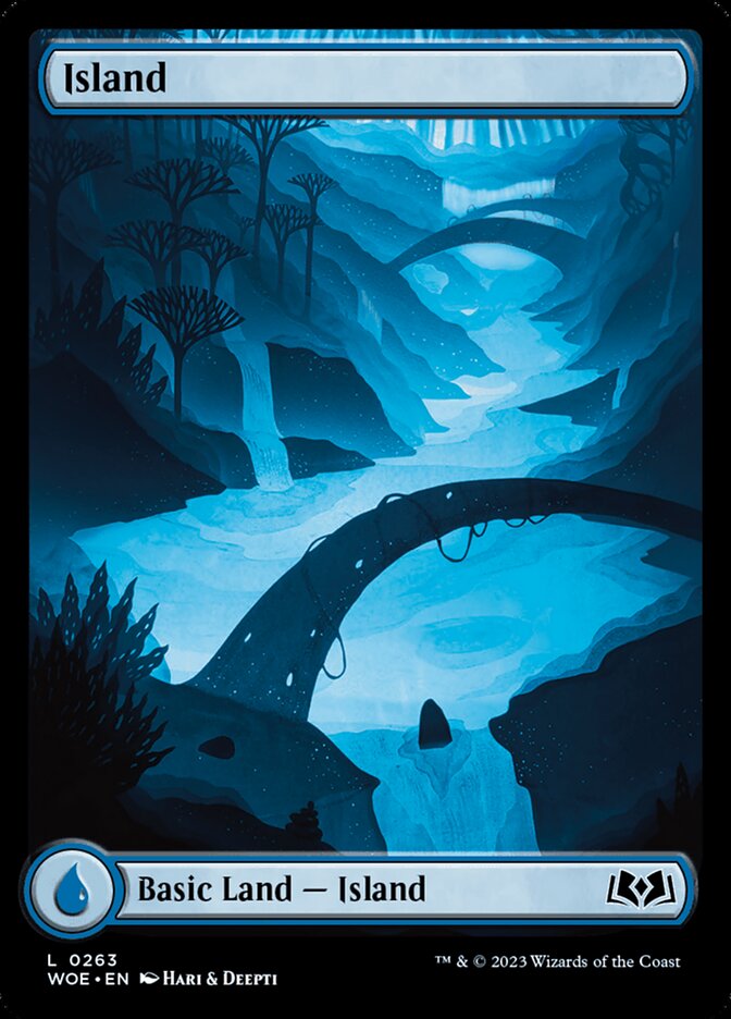 Magic the Gathering Card - Island - MTG Circle