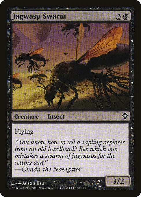 Magic the Gathering Card - Jagwasp Swarm - MTG Circle