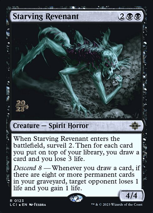 Magic the Gathering Card - Starving Revenant - MTG Circle