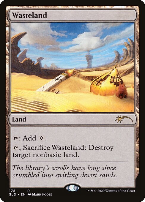 Magic the Gathering Card - Wasteland - MTG Circle