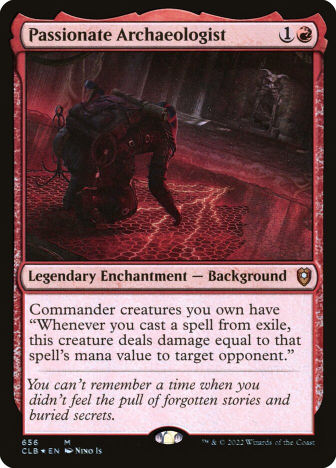 Magic the Gathering Card - Passionate Archaeologist - MTG Circle