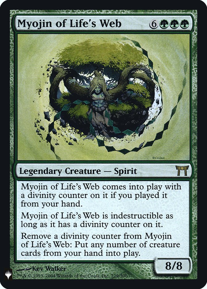 Magic the Gathering Card - Myojin of Life's Web - MTG Circle