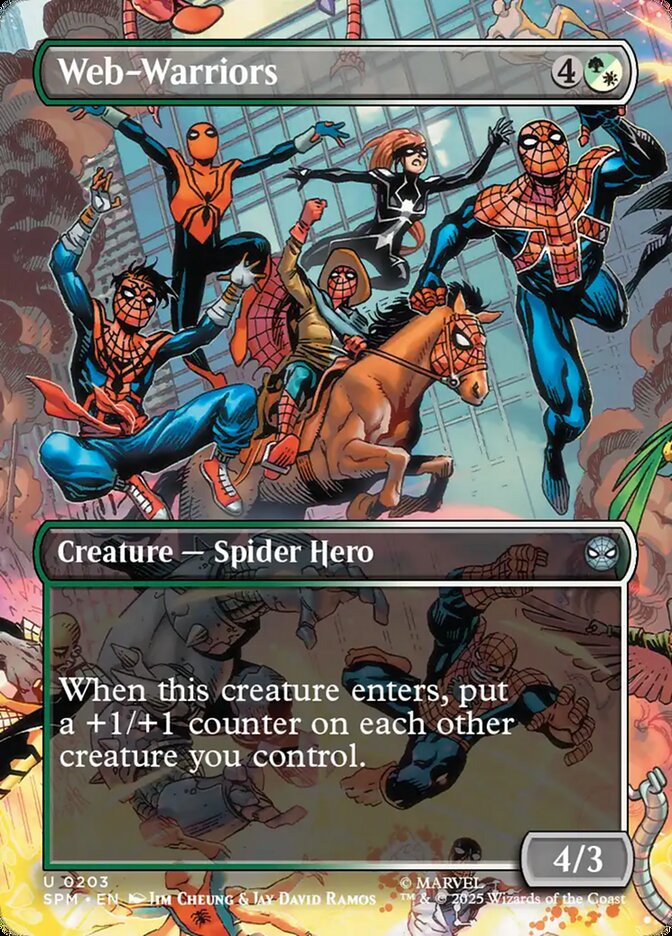 Magic the Gathering Card - Web-Warriors - MTG Circle
