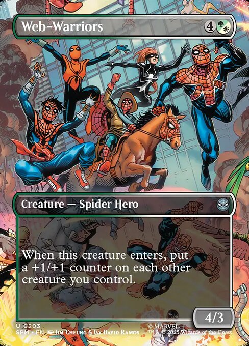 Magic the Gathering Card - Web-Warriors - MTG Circle