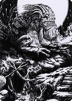Magic the Gathering Card - Grolnok, the Omnivore // Grolnok, the Omnivore - MTG Circle