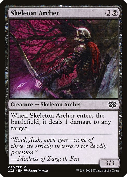 Magic the Gathering Card - Skeleton Archer - MTG Circle