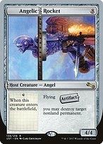 Magic the Gathering Card - Angelic Rocket - MTG Circle