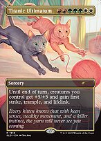 Magic the Gathering Card - Titanic Ultimatum - MTG Circle