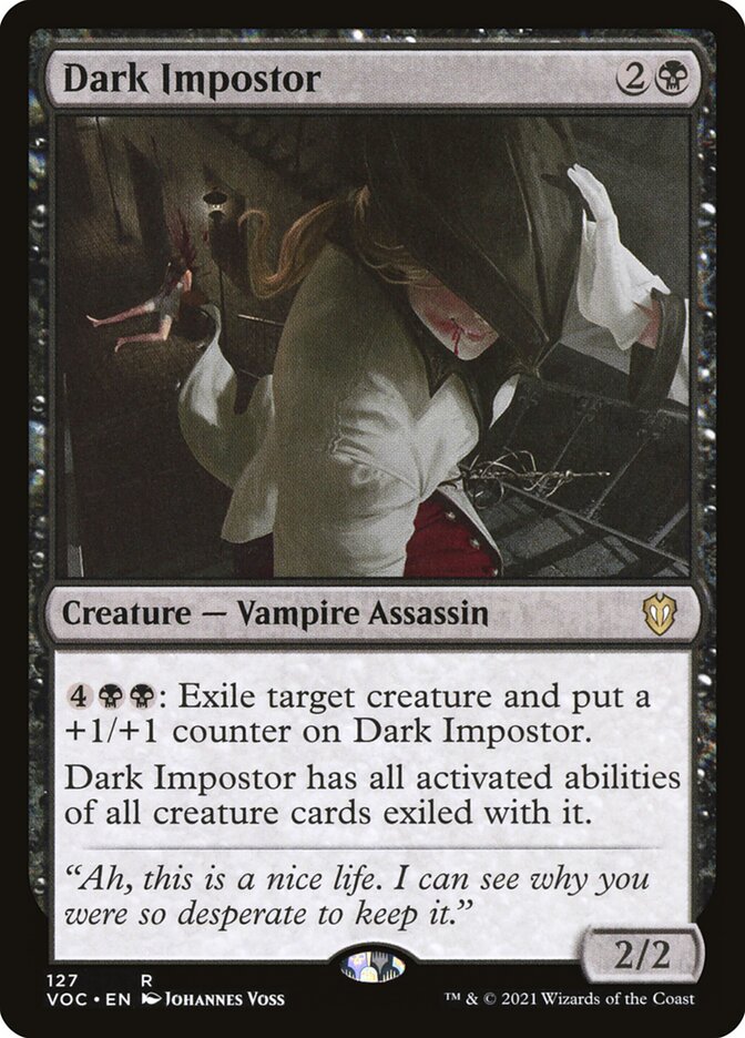 Magic the Gathering Card - Dark Impostor - MTG Circle