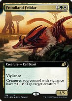 Magic the Gathering Card - Frondland Felidar - MTG Circle