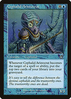 Magic the Gathering Card - Cephalid Aristocrat - MTG Circle