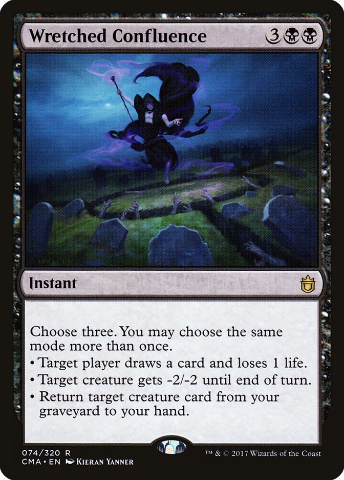 Magic the Gathering Card - Wretched Confluence - MTG Circle