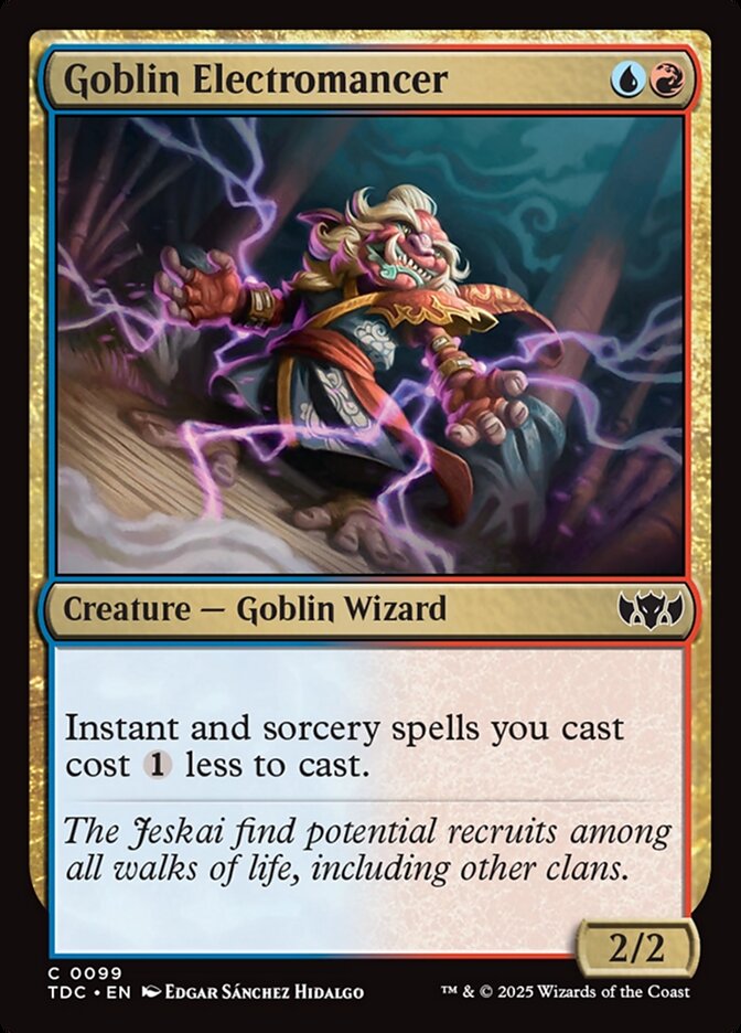Magic the Gathering Card - Goblin Electromancer - MTG Circle