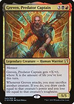 Magic the Gathering Card - Greven, Predator Captain - MTG Circle
