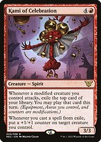 Magic the Gathering Card - Kami of Celebration - MTG Circle