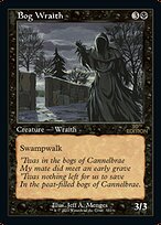 Magic the Gathering Card - Bog Wraith - MTG Circle