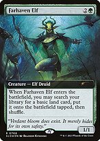 Magic the Gathering Card - Farhaven Elf - MTG Circle