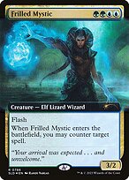 Magic the Gathering Card - Frilled Mystic - MTG Circle