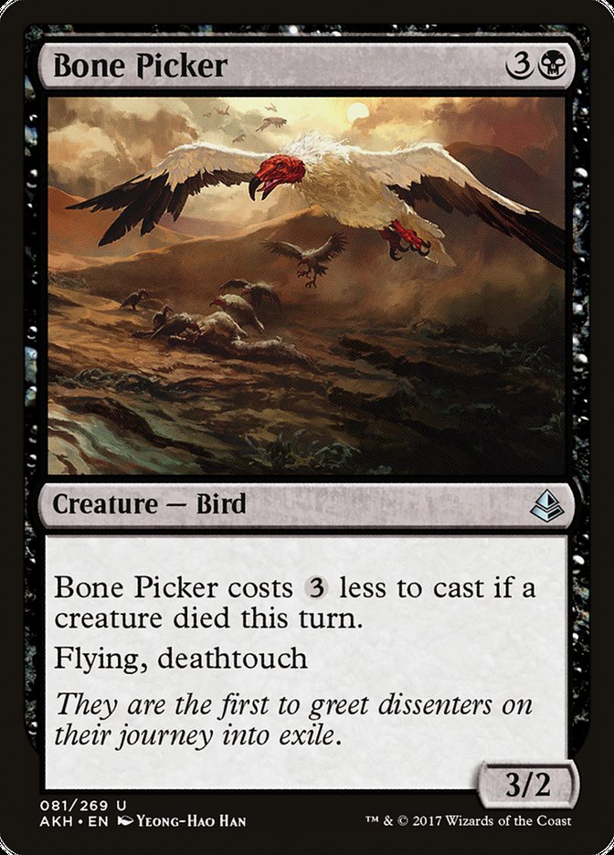 Magic the Gathering Card - Bone Picker - MTG Circle