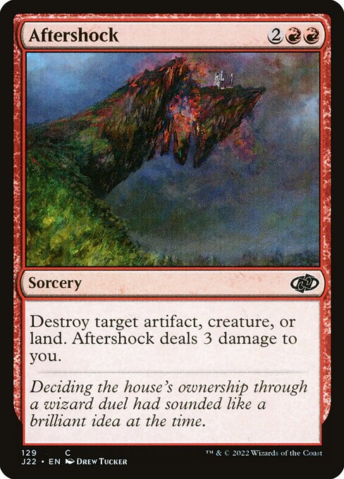 Magic the Gathering Card - Aftershock - MTG Circle
