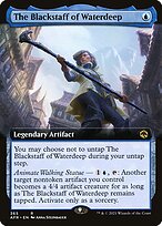 Magic the Gathering Card - The Blackstaff of Waterdeep - MTG Circle