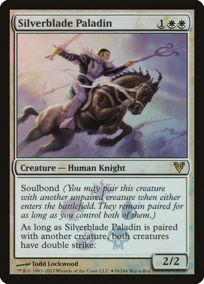 Magic the Gathering Card - Silverblade Paladin - MTG Circle