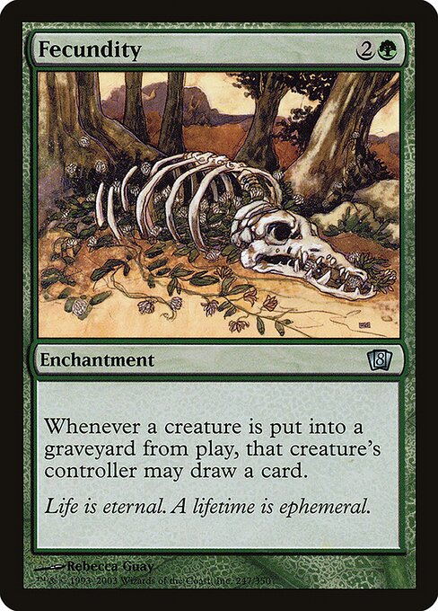 Magic the Gathering Card - Fecundity - MTG Circle
