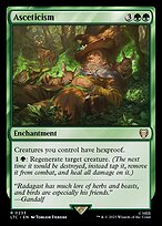 Magic the Gathering Card - Asceticism - MTG Circle