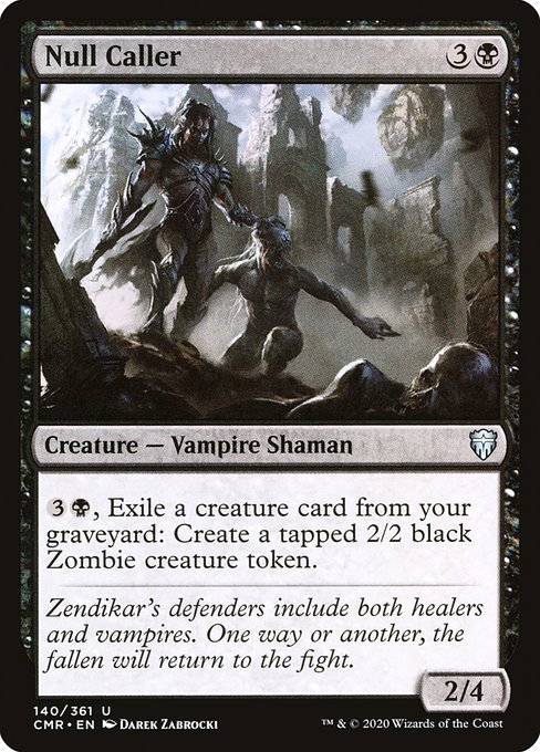 Magic the Gathering Card - Null Caller - MTG Circle