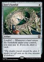 Magic the Gathering Card - Seer's Sundial - MTG Circle