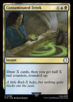 Magic the Gathering Card - Contaminated Drink - MTG Circle