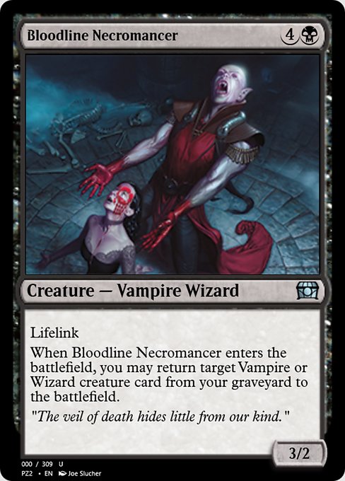 Magic the Gathering Card - Bloodline Necromancer - MTG Circle