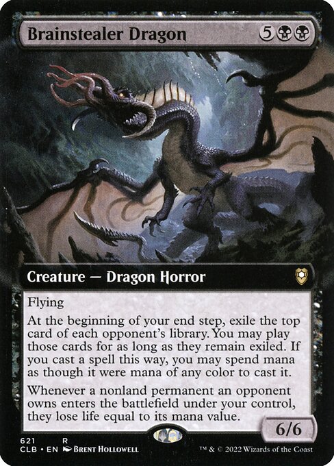 Magic the Gathering Card - Brainstealer Dragon - MTG Circle