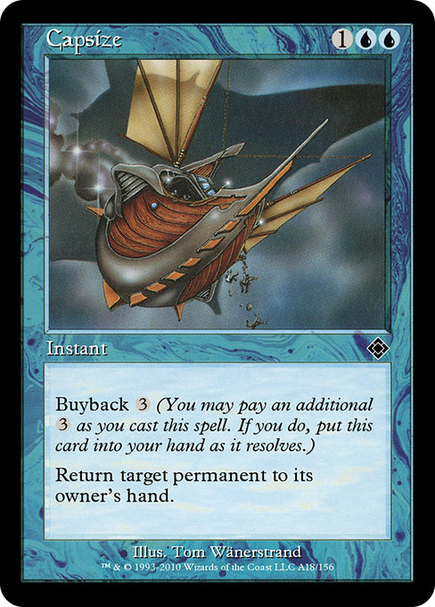 Magic the Gathering Card - Capsize - MTG Circle