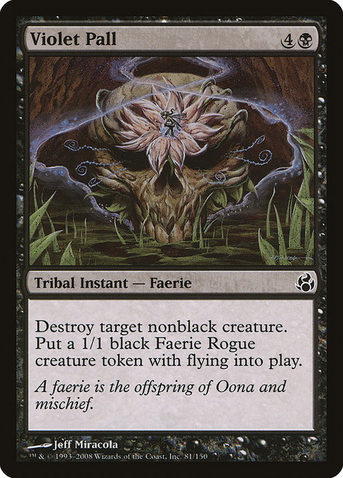 Magic the Gathering Card - Violet Pall - MTG Circle
