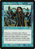 Magic the Gathering Card - Peer Pressure - MTG Circle