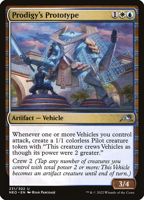 Magic the Gathering Card - Prodigy's Prototype - MTG Circle