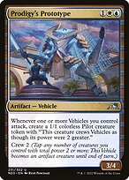 Magic the Gathering Card - Prodigy's Prototype - MTG Circle