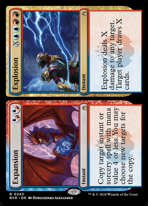 Magic the Gathering Card - Expansion // Explosion - MTG Circle