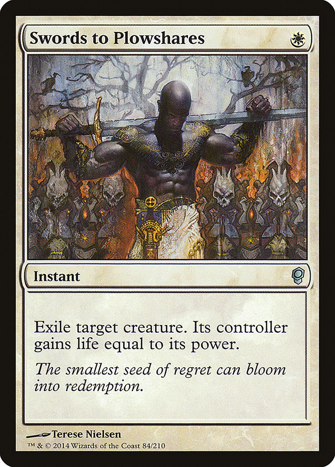 Magic the Gathering Card - Swords to Plowshares - MTG Circle