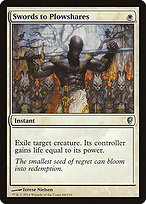 Magic the Gathering Card - Swords to Plowshares - MTG Circle