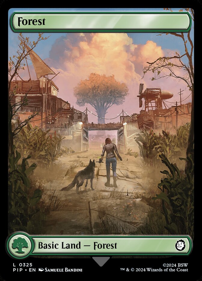 Magic the Gathering Card - Forest - MTG Circle