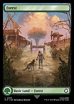 Magic the Gathering Card - Forest - MTG Circle