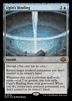 Magic the Gathering Card - Ugin's Binding - MTG Circle