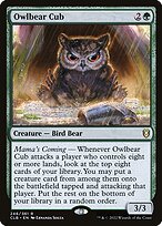 Magic the Gathering Card - Owlbear Cub - MTG Circle