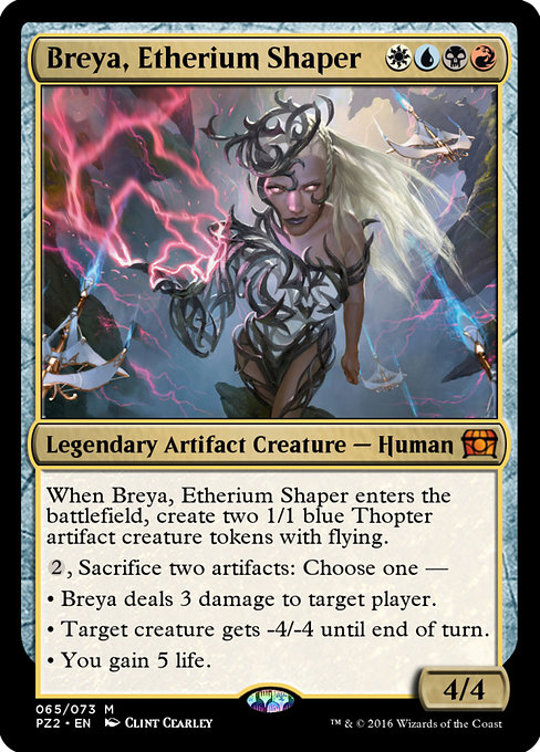 Magic the Gathering Card - Breya, Etherium Shaper - MTG Circle