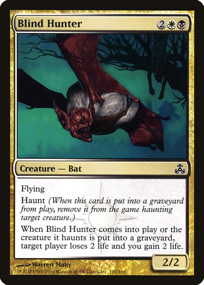 Magic the Gathering Card - Blind Hunter - MTG Circle